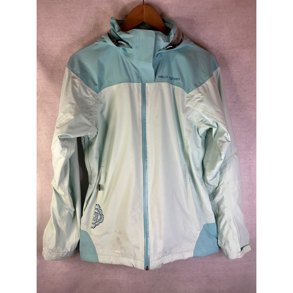 Helly Hansen Jacket Women's Medium Mint Green Shell Only